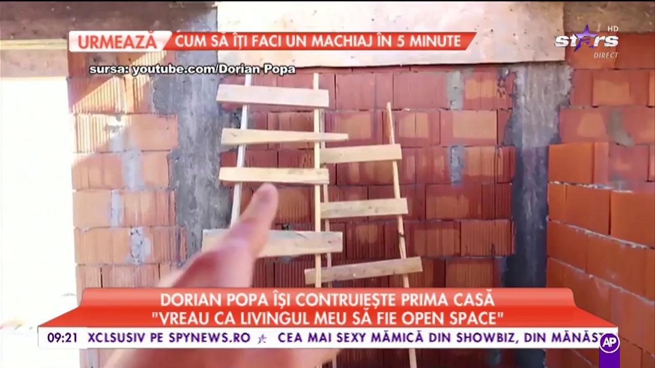 Dorian Popa este pus pe fapte mari. Artistul vrea să se mute c&acirc;t mai repede &icirc;n noua locuință