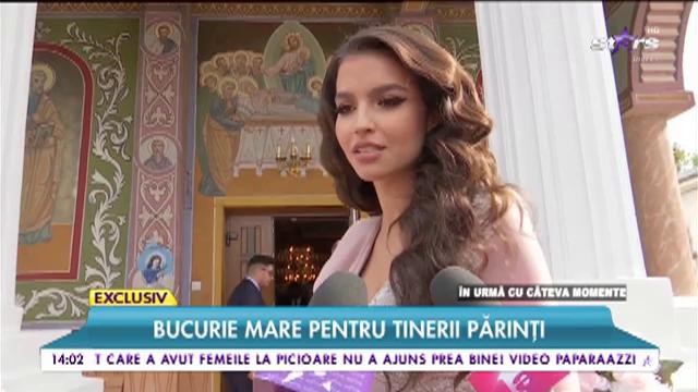 Tiago, fiul lui Adrian Mutu a fost botezat. Sandra: &rdquo;A fost cuminte &icirc;n biserică&rdquo;