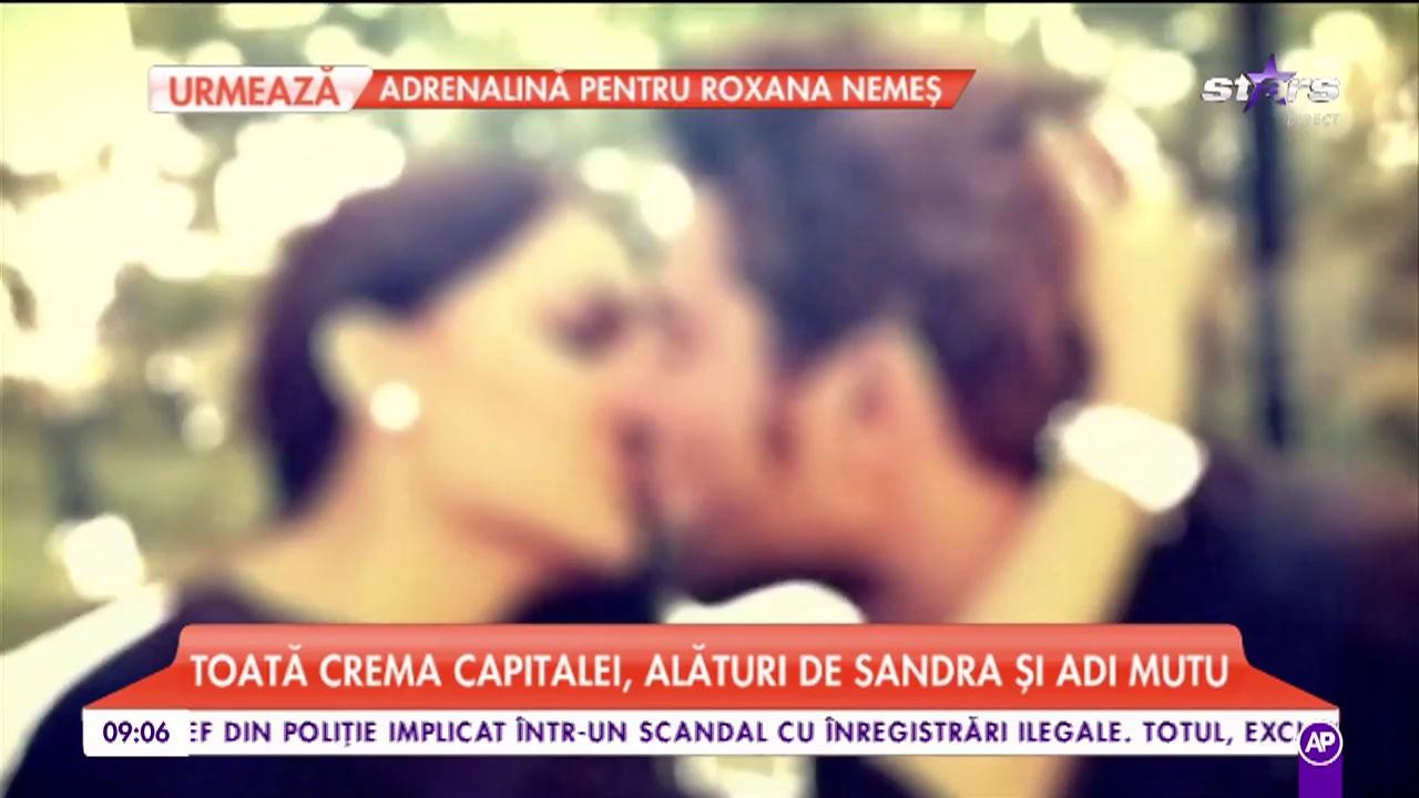 Ziua cea mare a sosit pentru Sandra și Adrian Mutu. "Briliantul" o duce pe Sandra &icirc;n faţa altarului şi &icirc;l creştinează pe micuţul Tiago