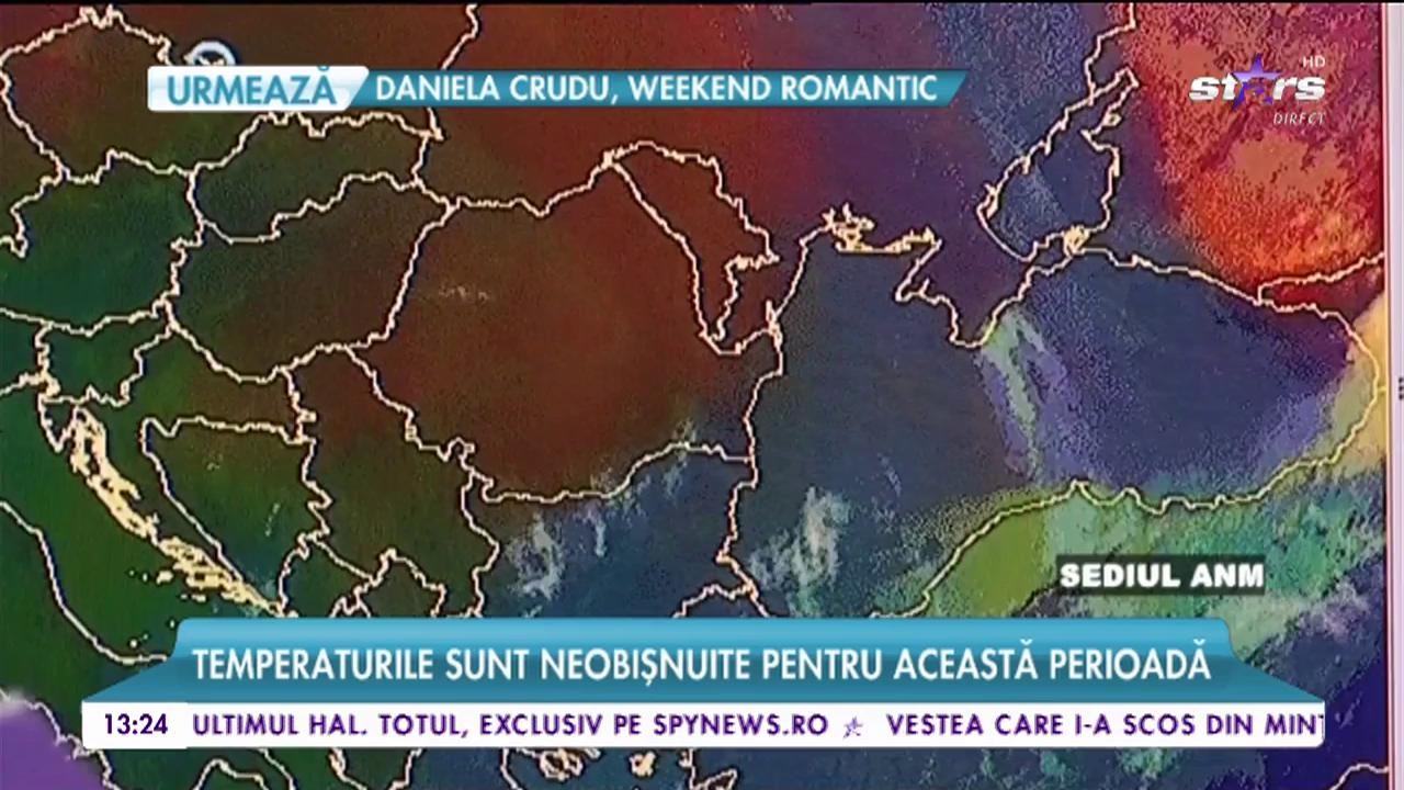 Temperaturile din Rom&acirc;nia sunt neobișnuite pentru această perioadă