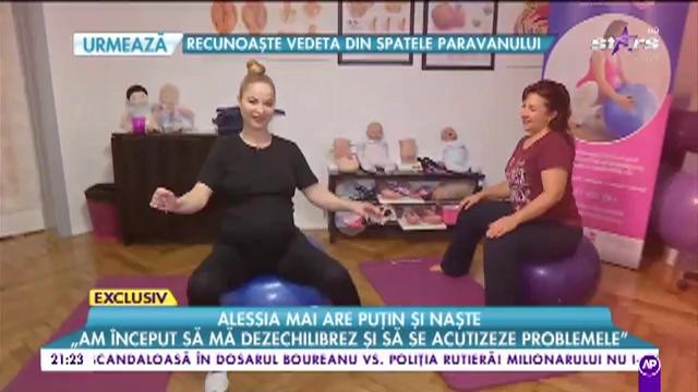 Alessia mai are puțin și naște. &bdquo;M-am obilnuit cu durerile&rdquo;