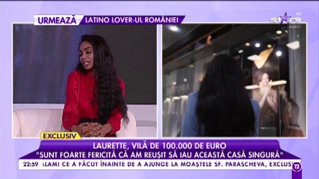 Laurette și-a văzut visul &icirc;mplinit. &bdquo;Este o casă terminată la cheie &icirc;ntr-o zonă foarte frumoasă cu multe vile