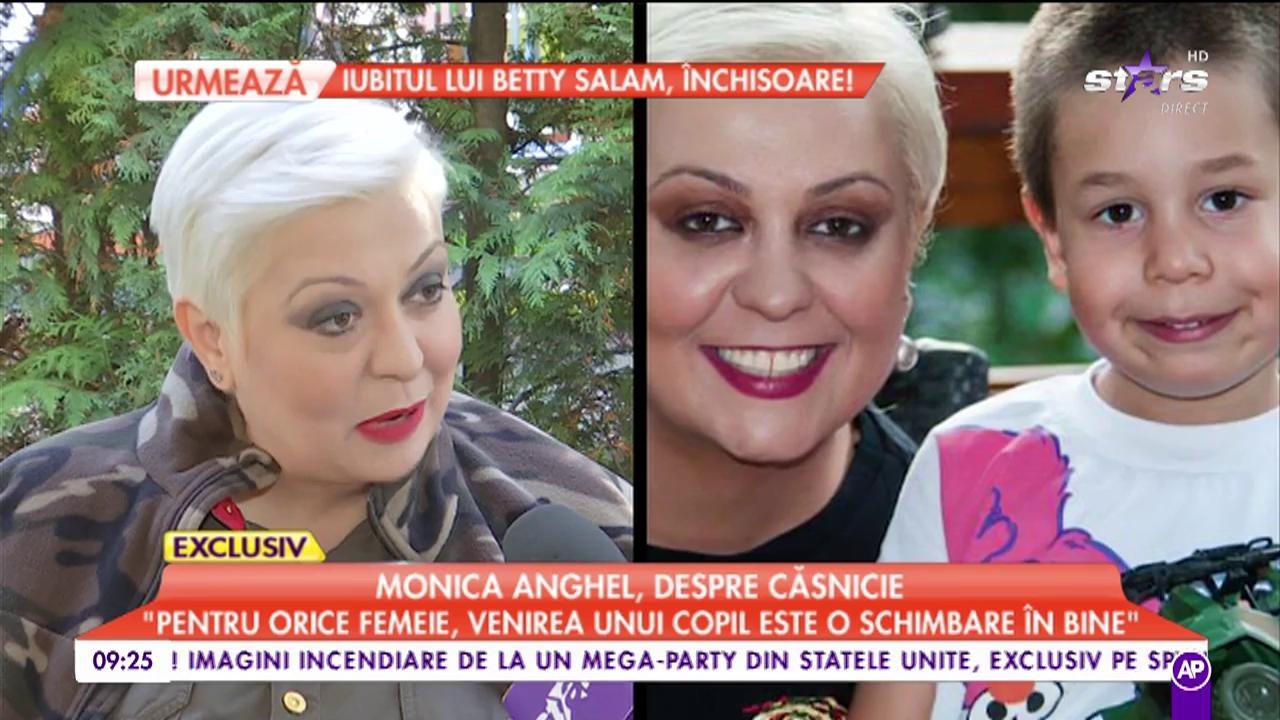 Monica Anghel, desore căsnicie: "Mi se pare normal ca un părinte să fie corect faţă de copilul lui"