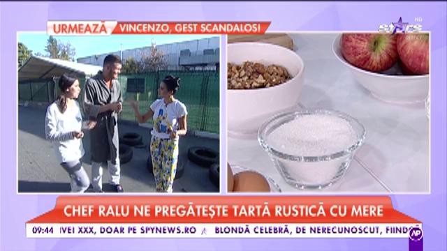 Chef Ralu ne pregătește &bdquo;Tartă rustică cu mere&rdquo;