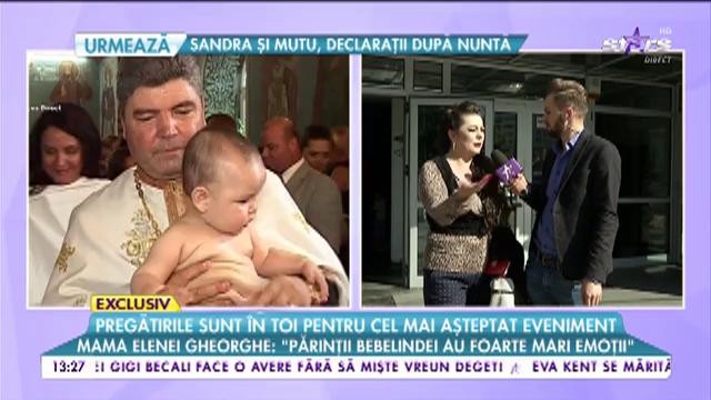 Pregătirile sunt &icirc;n toi pentru cel mai așteptat eveniment din viața Bebelindei, fetița Elenei Gheorghe