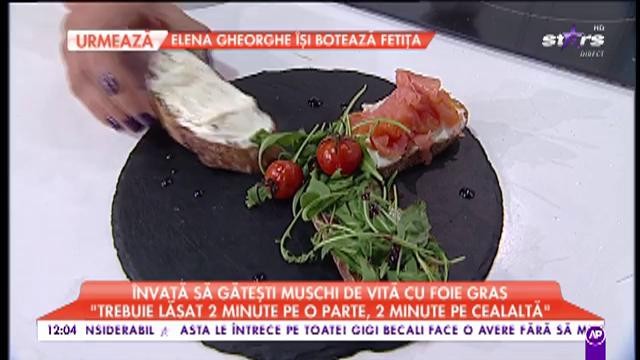 &Icirc;nvață să gătești mușchi de vită cu foie gras