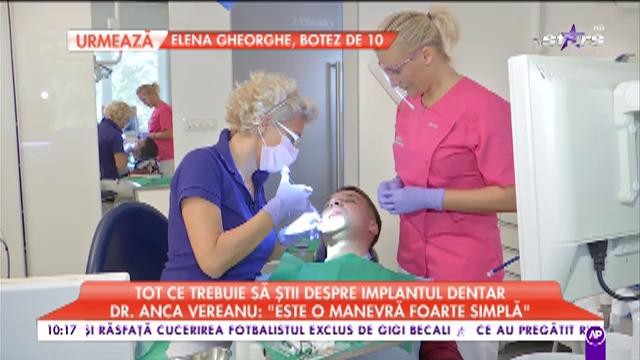 Anca Vereanu, medic primar chirurgie orală, Dr. &icirc;n  științele medicale
