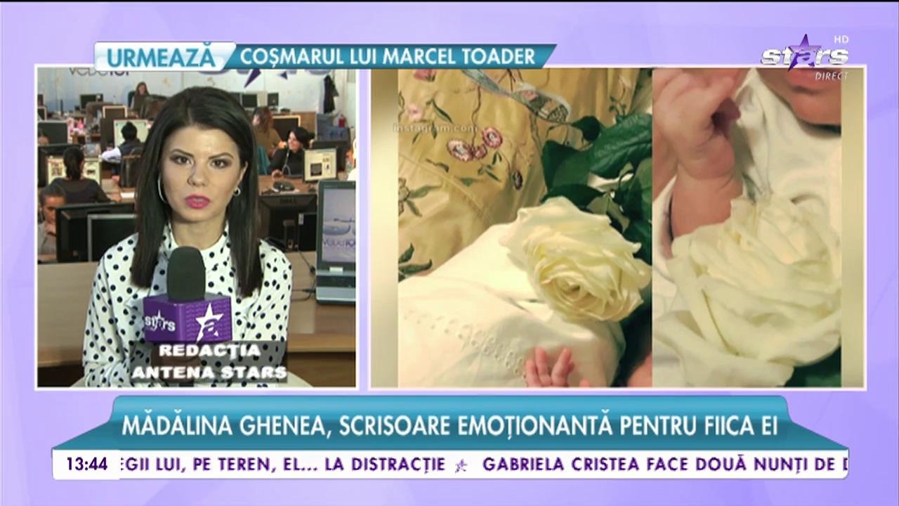 Mădălina Ghenea, scrisoare emoţionantă pentru fiica ei: &bdquo;Unii oameni pleacă din viața ta, dar alții aleg să răm&acirc;nă&rdquo;