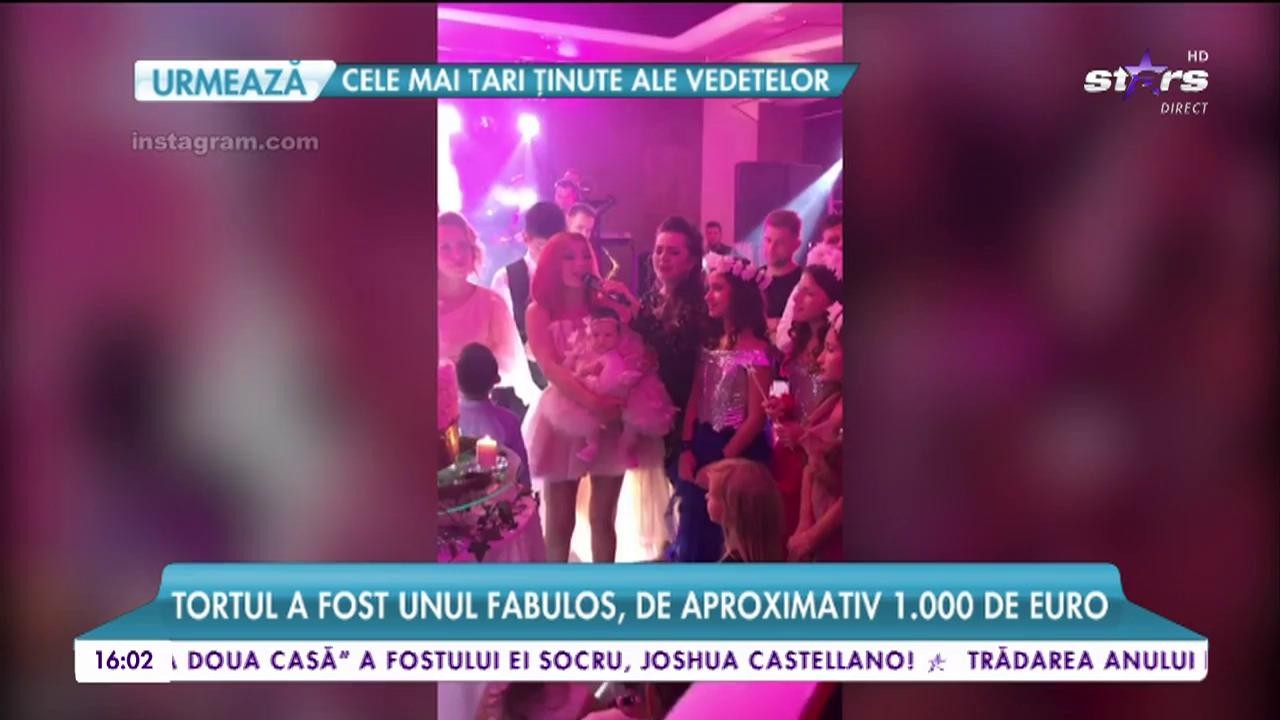 Un botez c&acirc;t o nuntă. Tortul a fost unul fabulos, de aproximativ 1.000 de Euro