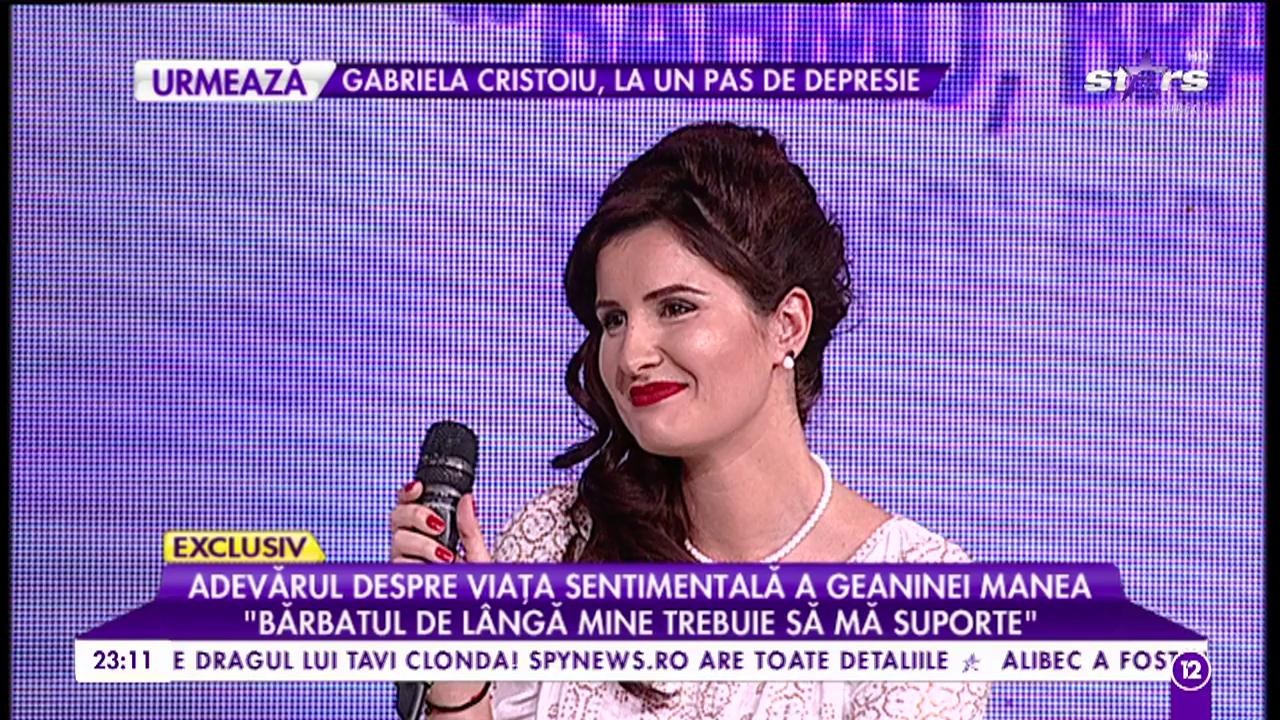 Adevărul despre viața sentimentală a Geaninei Manea: &rdquo;Bărbatul de l&acirc;ngă mine trebuie să mă suporte&rdquo;