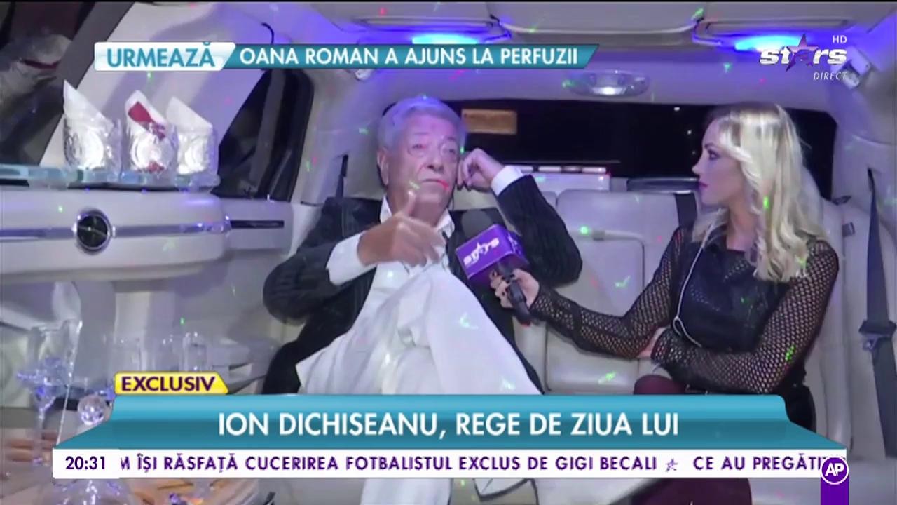 Ion Dichiseanu, rege de ziua lui. Maestrul a acceptat provocarea lui Morar
