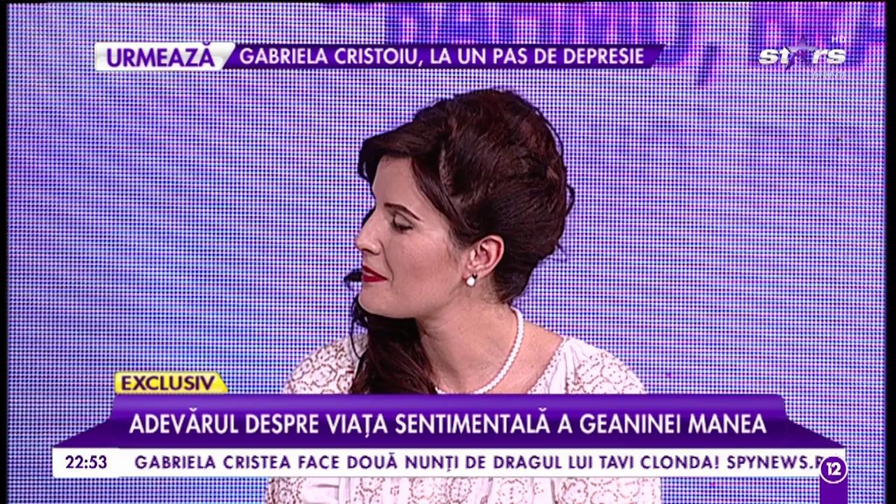 Adevărul despre viața sentimentală a Geaninei Manea: &rdquo;Acum trei ani l-am cunoscut pe Petru Mircea&rdquo;