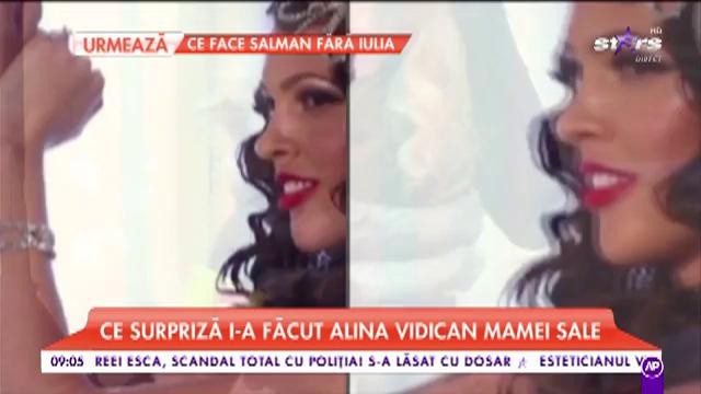 Mama Alinei Vidican şi-a sărbătorit ziua de naştere!