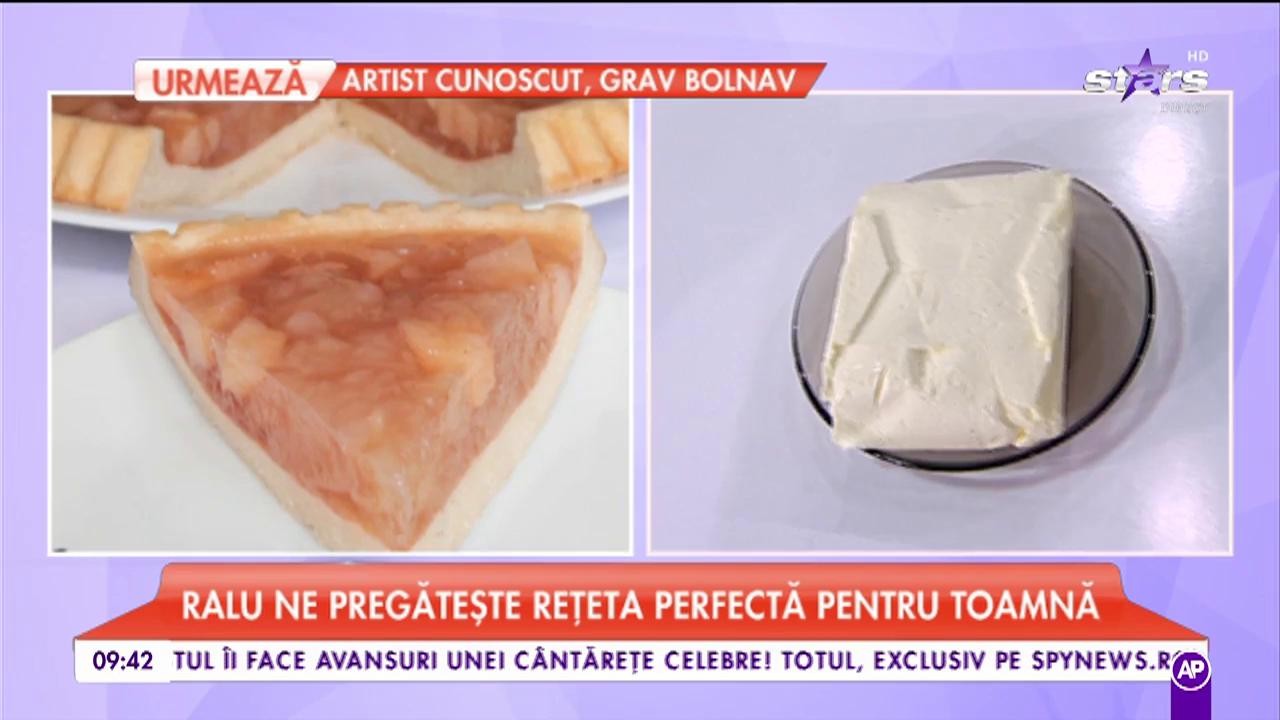 Chef Ralu ne pregătește &bdquo;Plăcintă cu gutui și mere&rdquo;