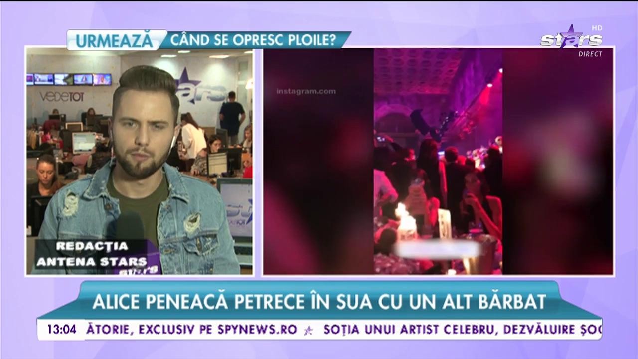 Alice Peneacă petrece &icirc;n SUA cu un bărbat cunoscut