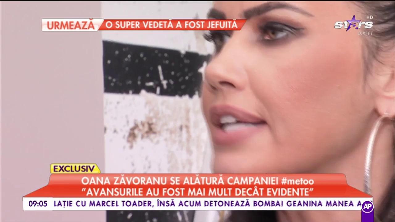 Oana Zăvoranu se alătură campaniei #metoo: &bdquo;Ajungi &icirc;ntr-un moment &icirc;n care spui mai bine mai sărac&rdquo;