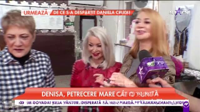 Denisa de la Bambi este sărbătorita zilei. Artista va avea o petrecere c&acirc;t o nuntă