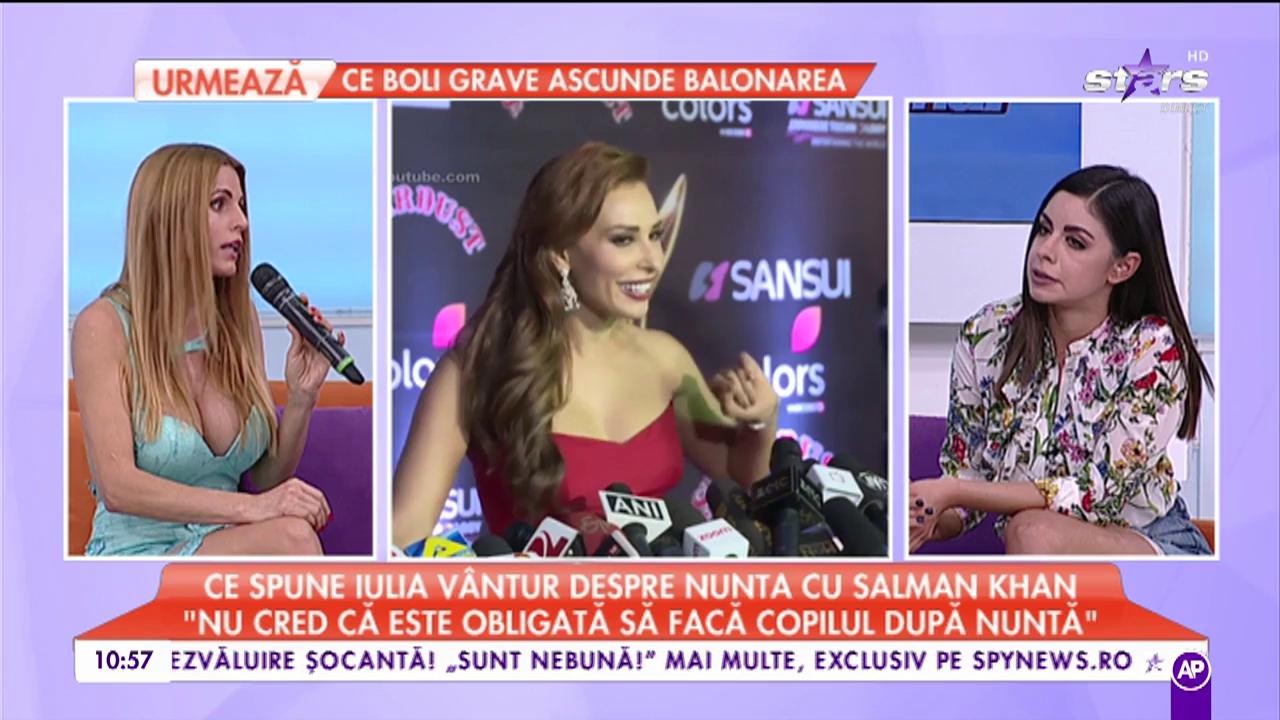 Ce spune Iulia V&acirc;ntur despre nunta cu Salman Khan: &bdquo;&Icirc;mi doresc să fiu mamă&rdquo;