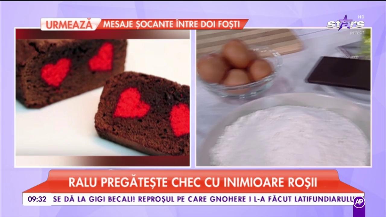 Ralu pregătește &bdquo;Chec cu inimioare roșii!
