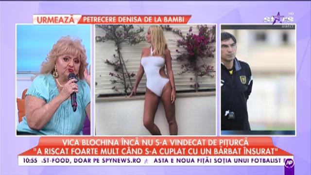 Vica Blochina &icirc;ncă nu s-a vindecat de Pițurcă: &bdquo;N-aș mai face un copil fără un act&rdquo;