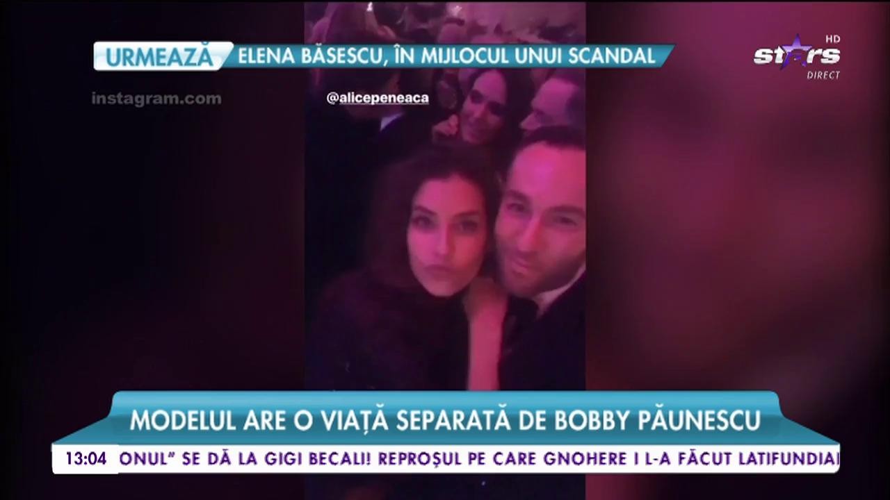 Alice Peneacă, tot mai departe de soțul ei. Modelul are o viață separată de Bobby Păunescu