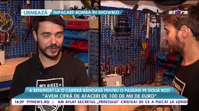 A renunțat la o carieră bănoasă pentru o pasiune pe două roți: &rdquo;Prețurile pentru astfel de biciclete pornesc de la 2500 de lei&rdquo;