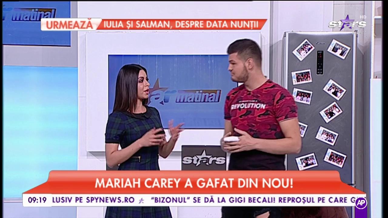 Mariah Carey a gafat din nou. A slăbit, dar nu renunţă la apariţiile dezastruoase