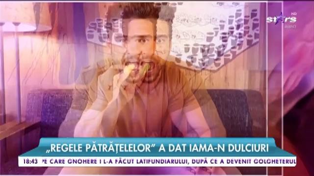 Dorian Popa și-a luat adio de la dietă. &rdquo;Regele pătrățelelor&rdquo; a dat iama-n dulciuri