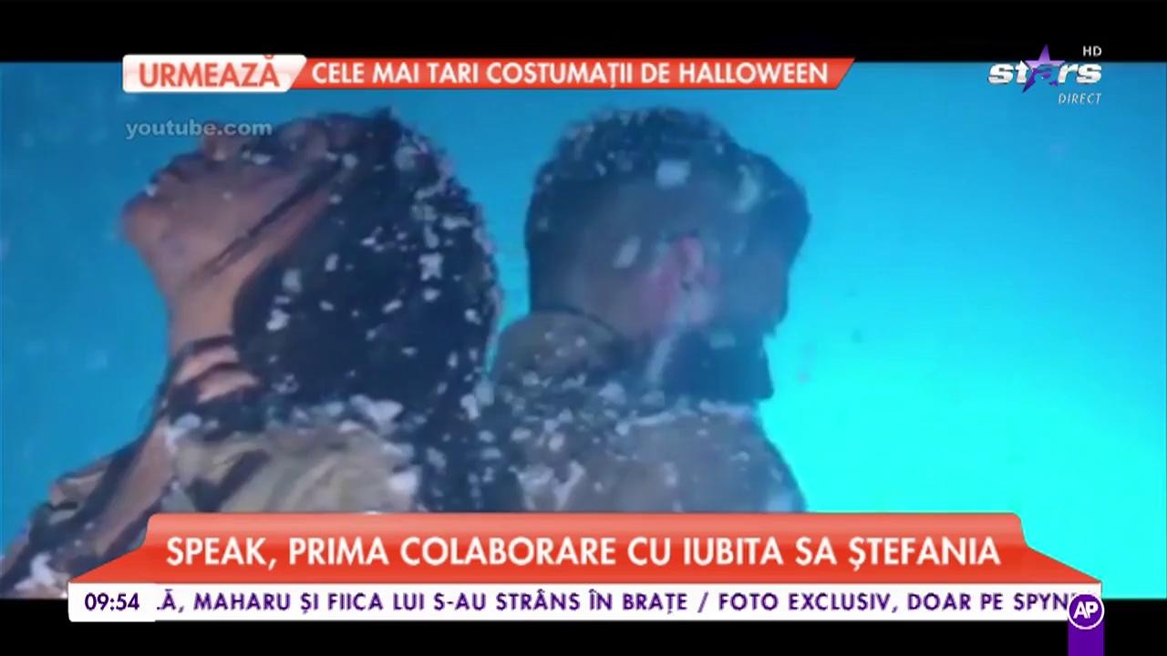Speak, prima colaborare cu iubita sa Ștefania, chiar de ziua lui