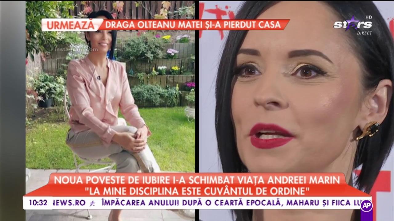 Noua poveste de iubire i-a schimbat viața Andreei Marin: &bdquo;La mine disciplina este cuv&acirc;ntul de ordine&rdquo;
