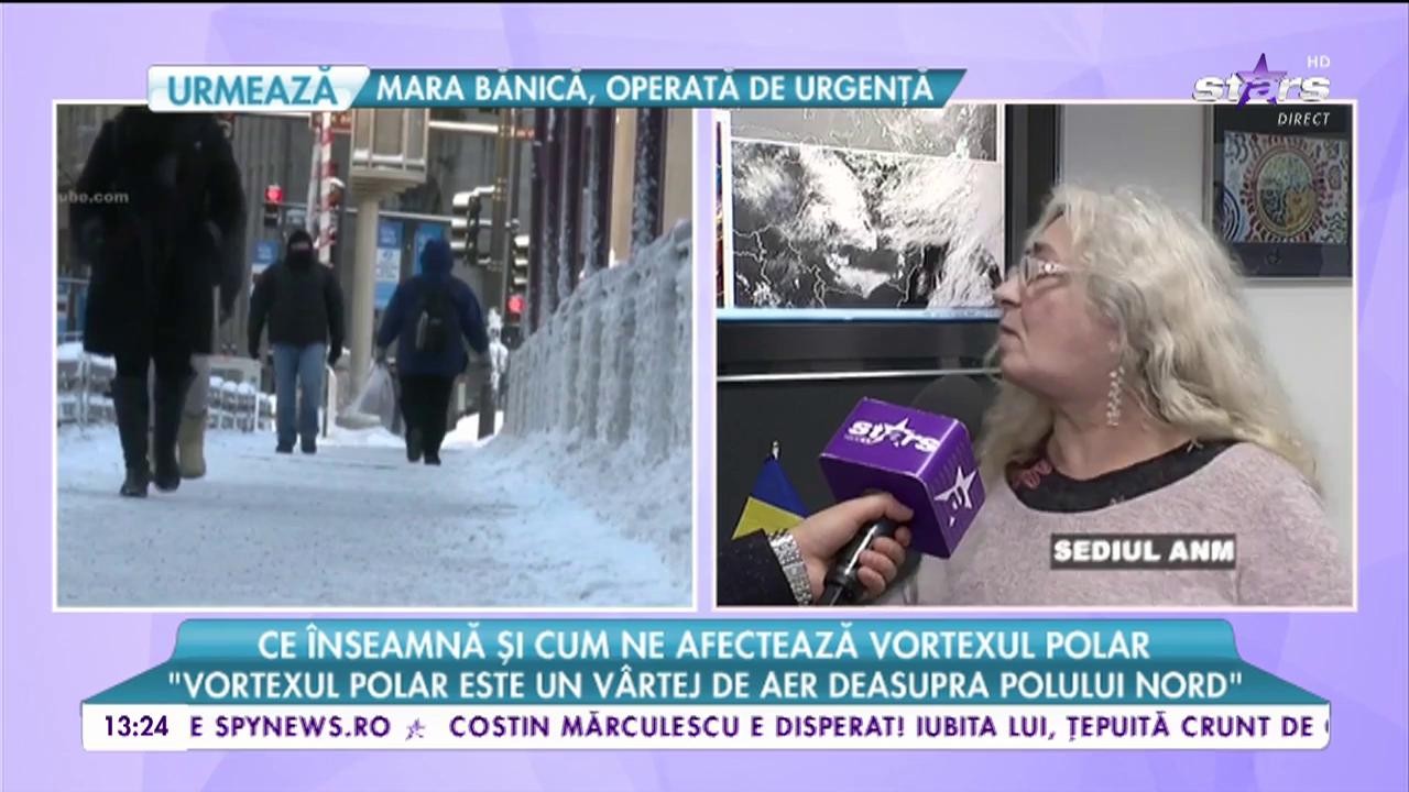 Meteorologii sunt &icirc;n alerta! Vortexul polar aduce un frig năpraznic peste Rom&acirc;nia!
