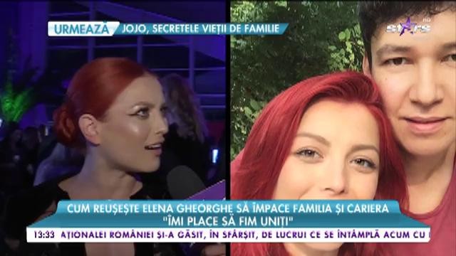 Cum reuşeşte Elena Gheorghe să &icirc;mpace familia şi cariera: "E important să faci ce &icirc;ţi place"