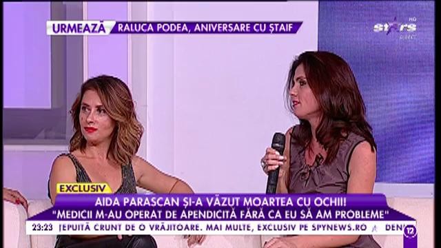 Aida Parascan povestește peripețiile prin care a trecut la prima ei sarcină. Vedeta a fost lăsată singură după ce a intrat &icirc;n travaliu