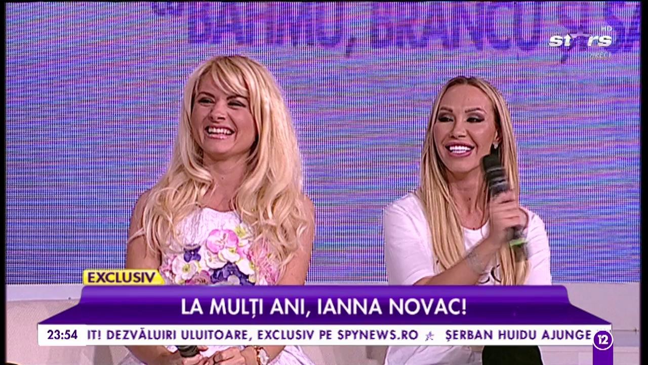 La multi ani Ianna Novac! De ziua ei, artista a fost sărbătorită &icirc;n platoul Agenția VIP