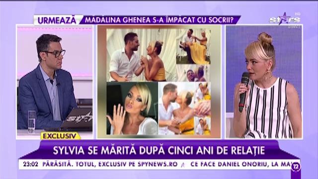Sylvia &icirc;mbracă rochia de mireasă &icirc;n direct. &rdquo;Am pl&acirc;ns &icirc;n momentul &icirc;n care m-a cerut de soție&rdquo;