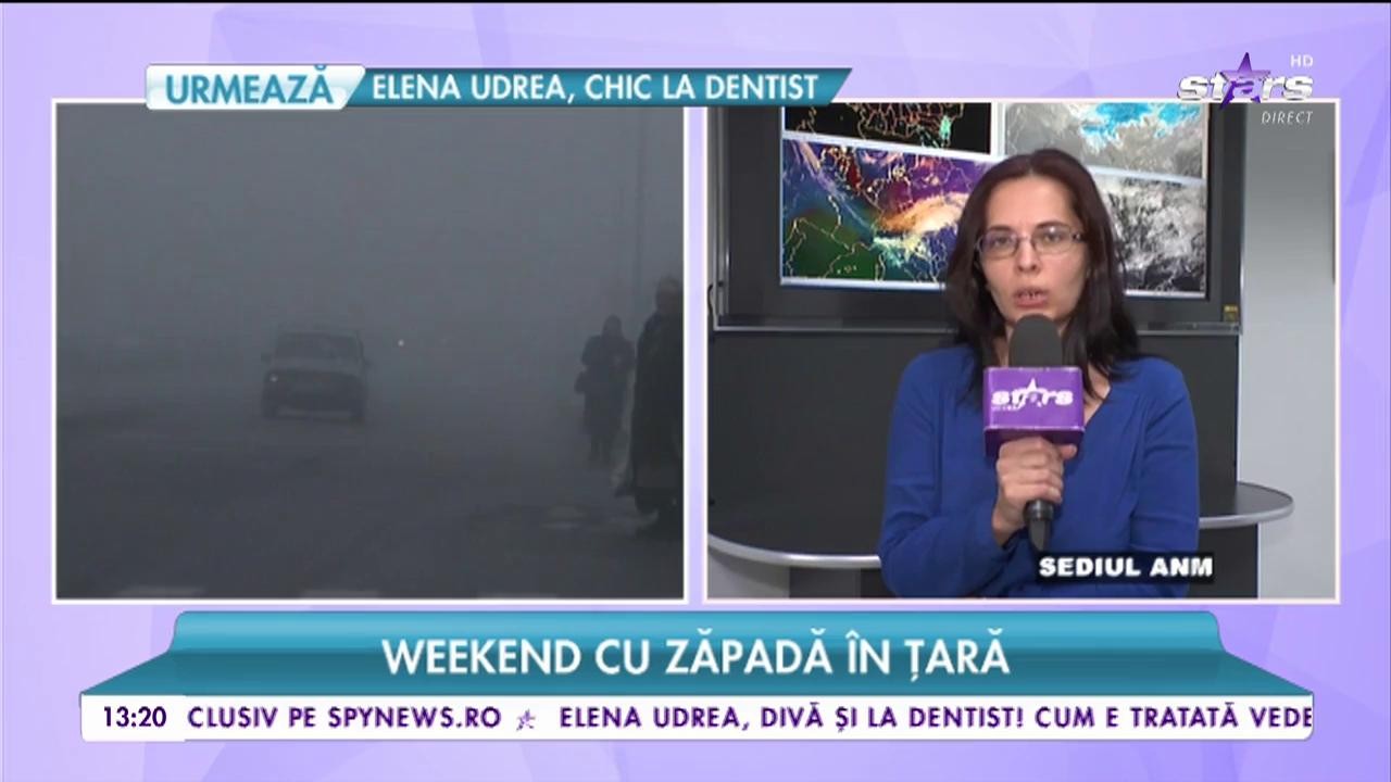 Weekend cu zăpadă, precipitații și lapoviță &icirc;n țară
