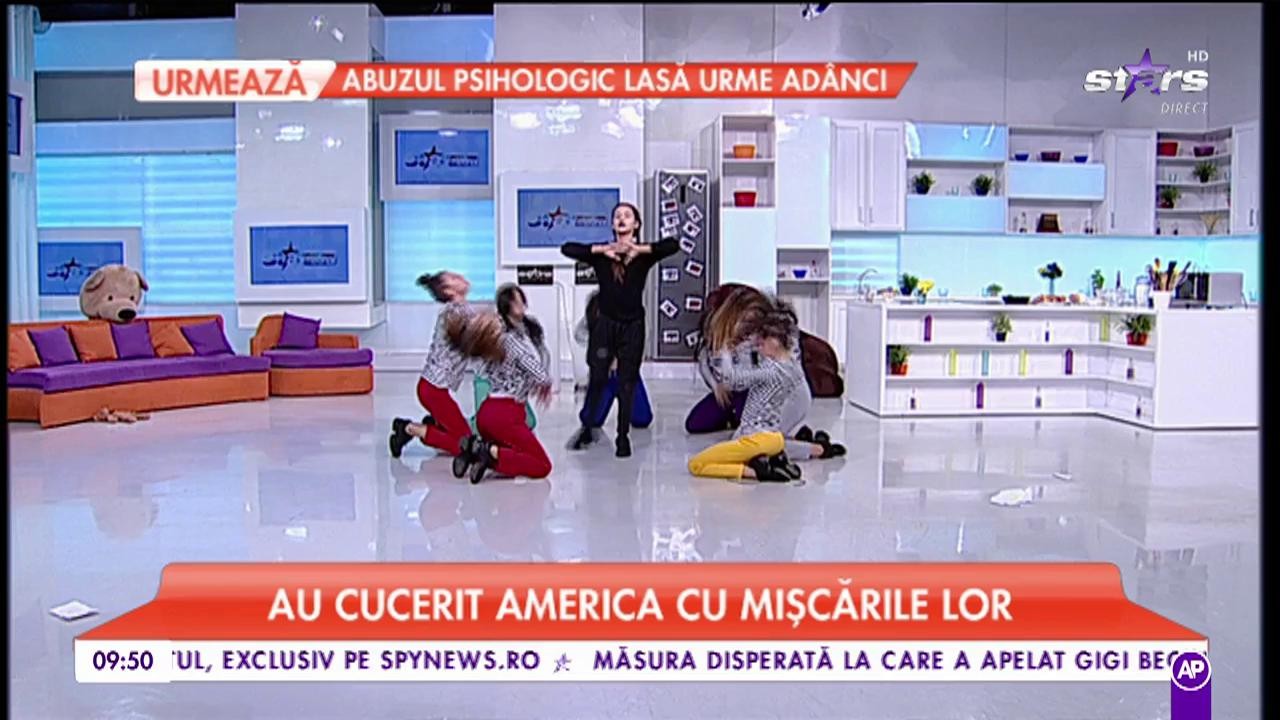 Dance World, cea mai tare trupă de dans, &icirc;n platoul matinalilor