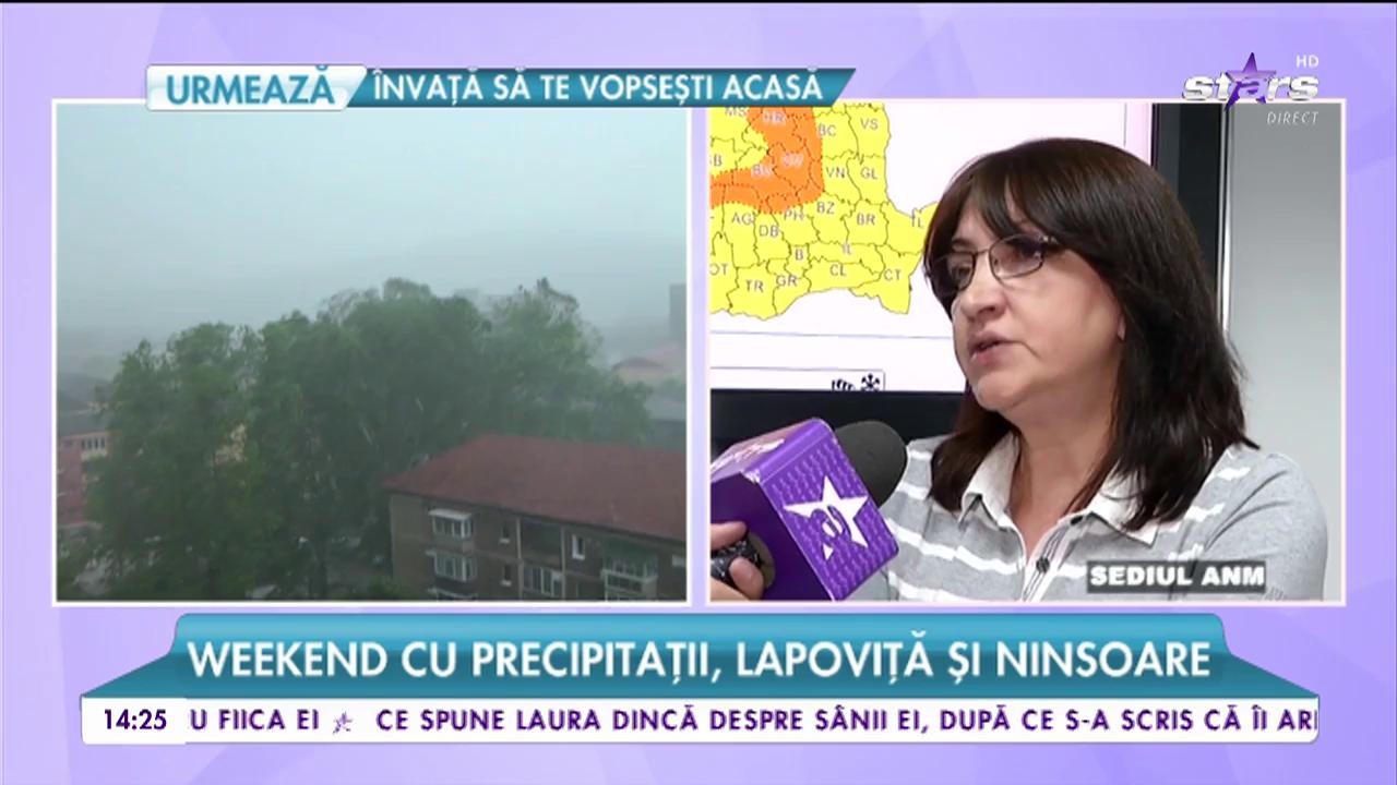 Val de frig peste Rom&acirc;nia. Weekend cu precipitații, lapoviță și ninsoare