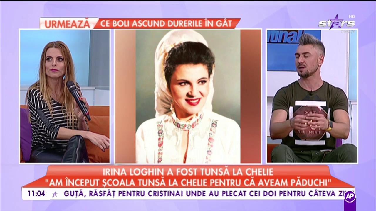 Irina Loghin a fost tunsă la chelie: &bdquo;Am &icirc;nceput școala tunsă la chelie pentru că aveam păduchi&rdquo;