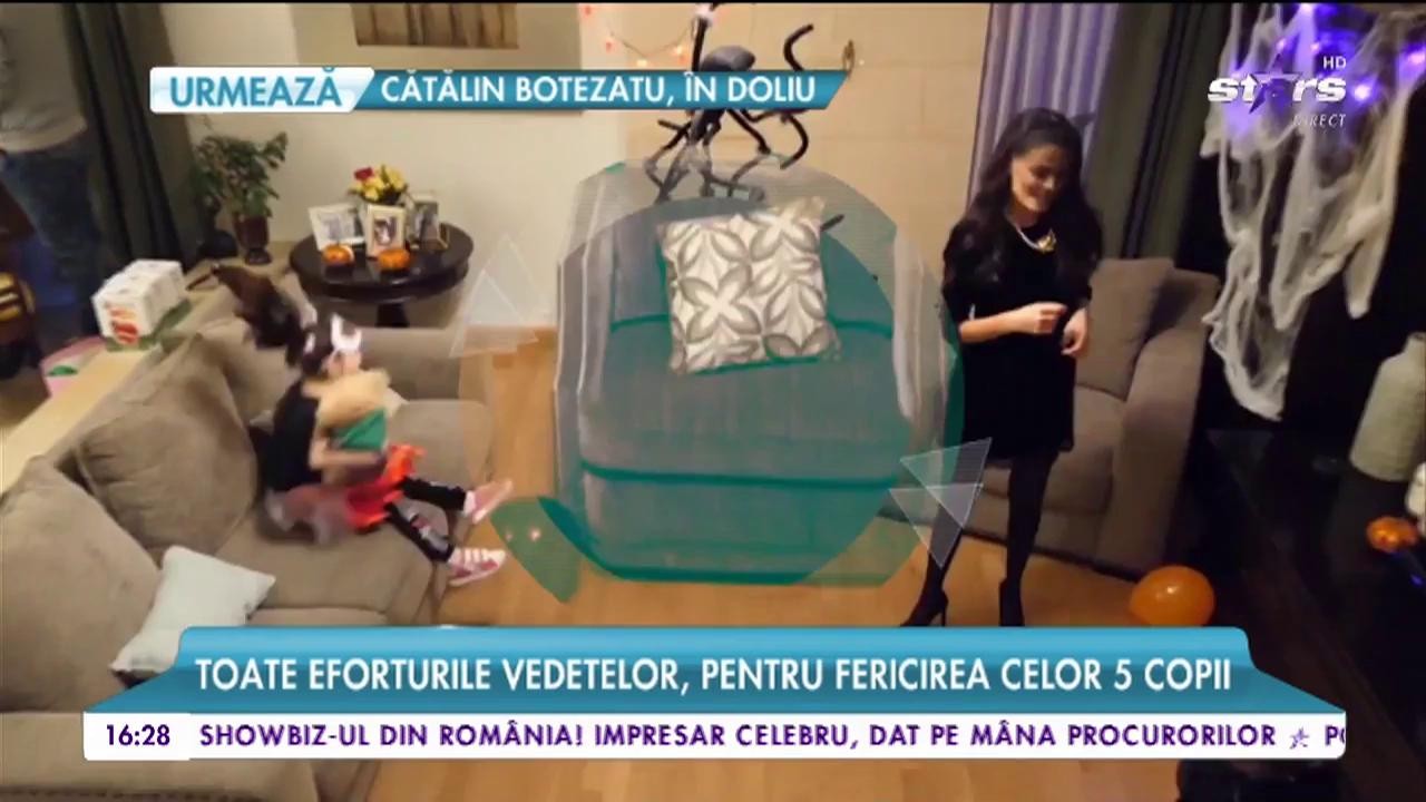 Anca şi Adi S&icirc;nă traiesc &icirc;ntr-o casă de coşmar! Cei doi au redecorat totul pentru petrecerea de Halloween