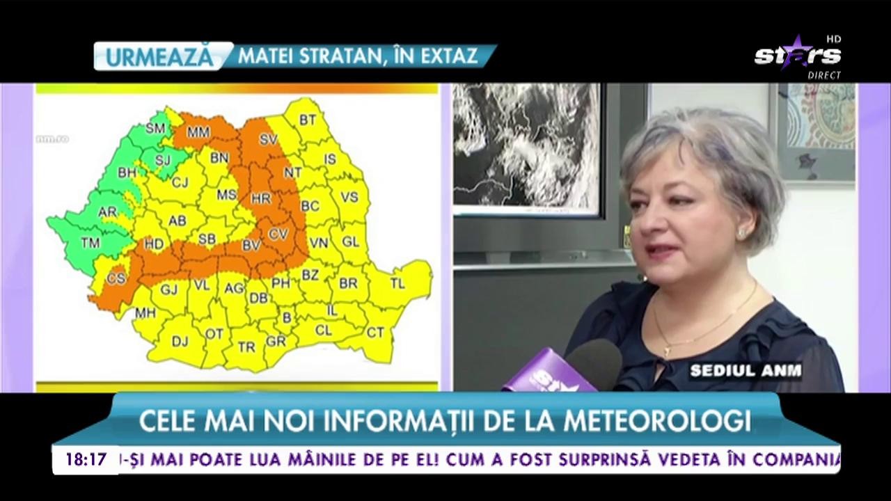 Rom&acirc;nia sub cod portocaliu de v&acirc;nt și ninsori viscolite