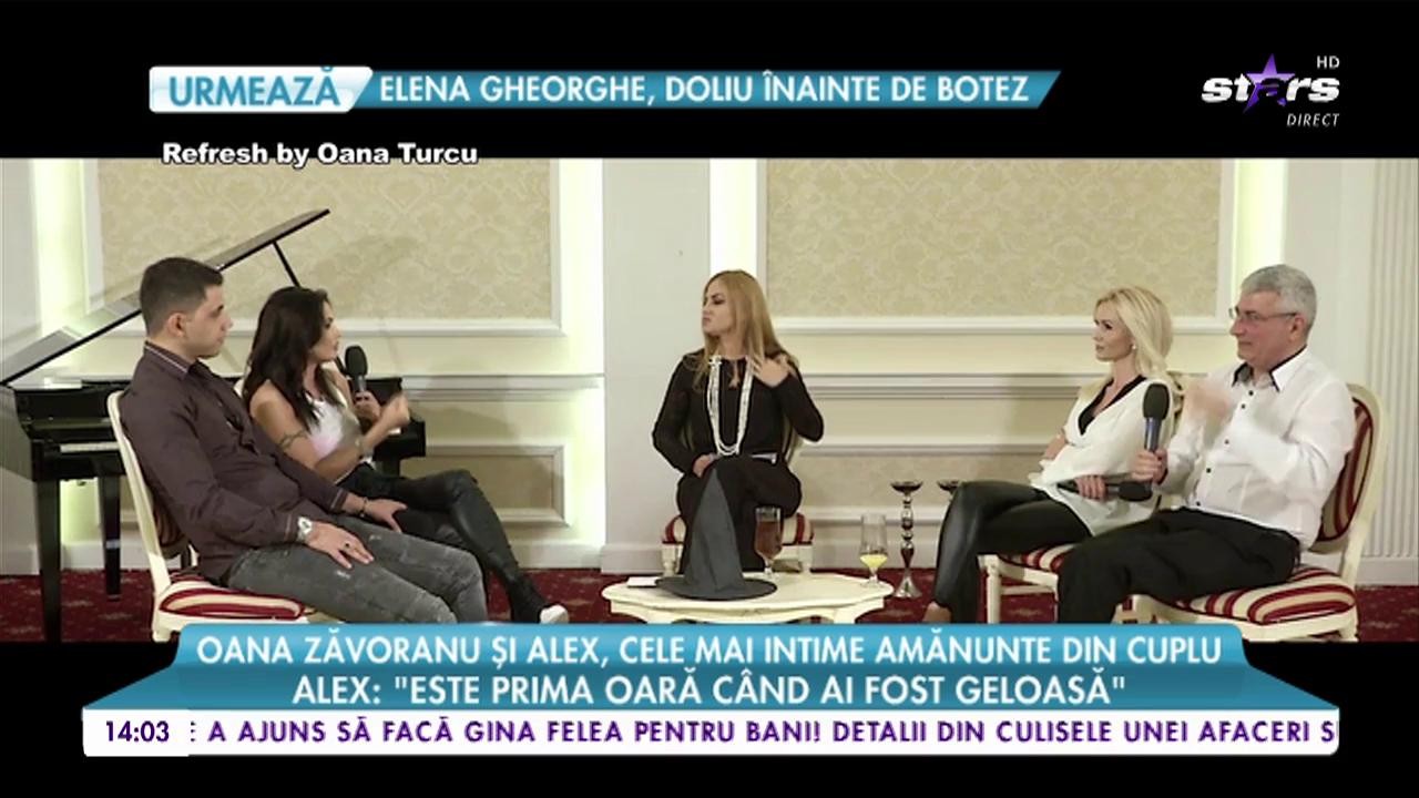 Oana Zăvoranu și Alex, cele mai intime amănunte din cuplu: &rdquo;Noaptea mă duc și &icirc;mi tai cea mai subțire felie de salam&rdquo;