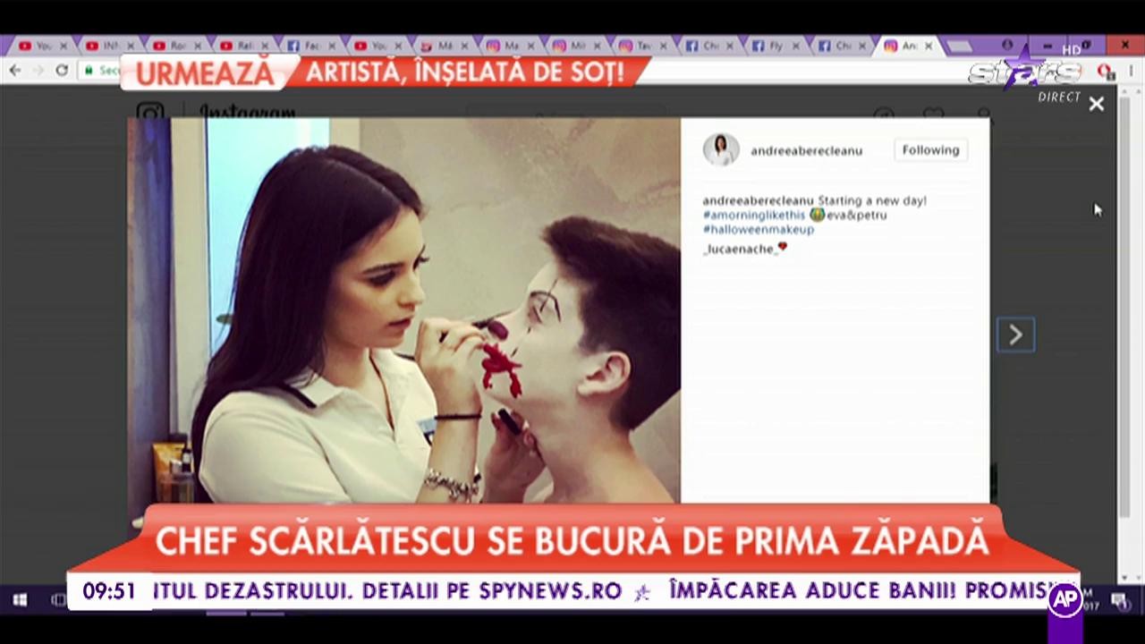 Copiii Andreei Berecleanu se pregătesc pentru petrecerea de Halloween
