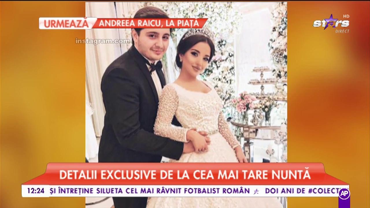 Sute de invitați au luat parte la marele eveniment. Detalii exclusive de la cea mai tare nuntă