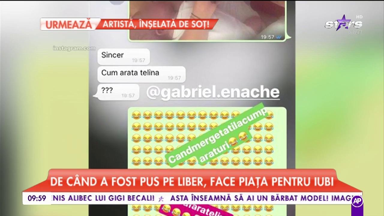 Gabi Enache, orice pentru Lena. Fotbalistul a mers la cumparaturi pentru iubită