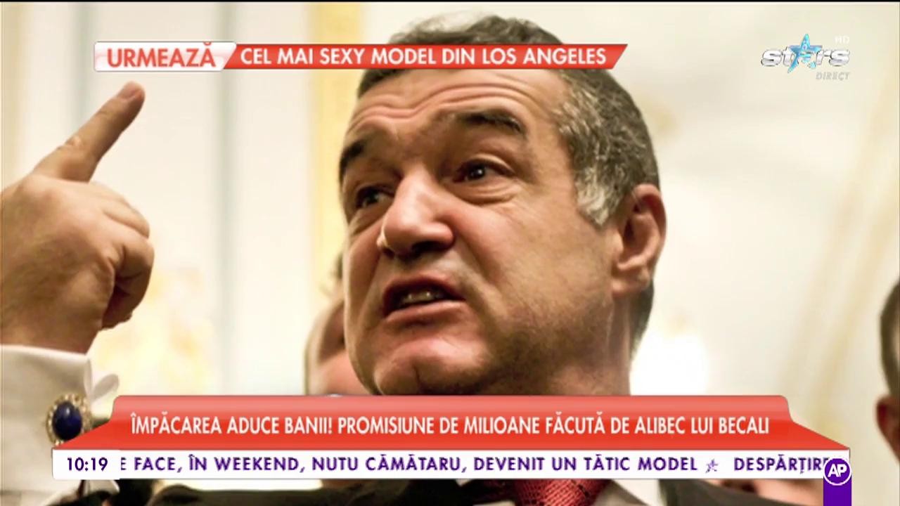 &icirc;mpăcarea aduce banii! Promisiunea de milioane făcută de Alibec lui Becali