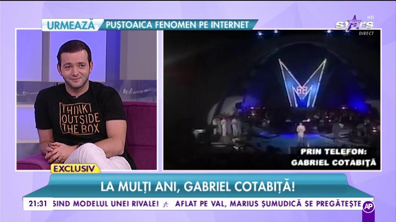 Cum petrece Gabriel Cotabiță la v&acirc;rsta de 62 de ani?