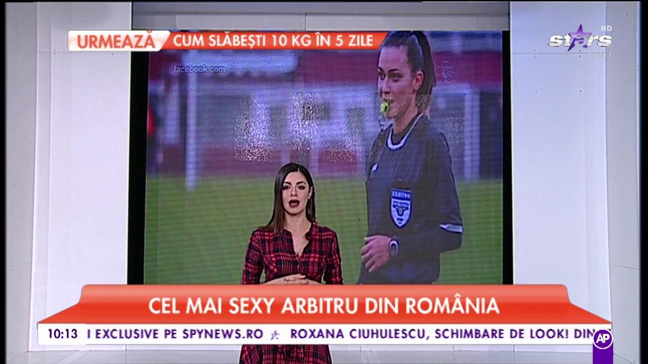 Manechinul Andreea Ene este cel mai sexy arbitru din Rom&acirc;nia