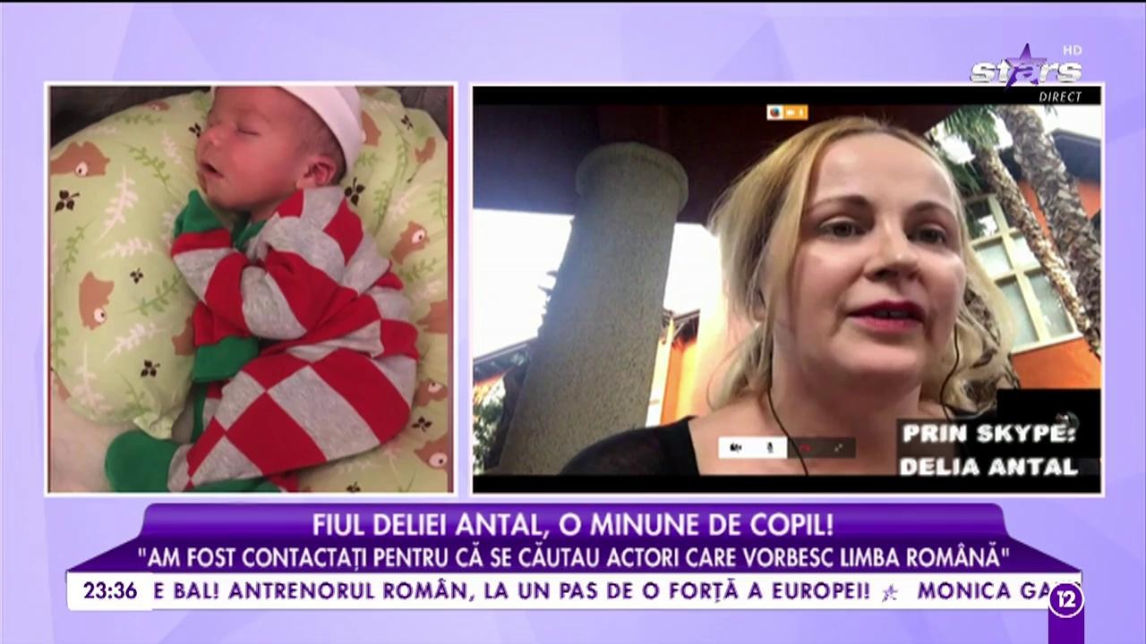 Fiul Deliei Antal, o minune de copil: &bdquo;Fiul meu va apărea &icirc;n filme&rdquo;