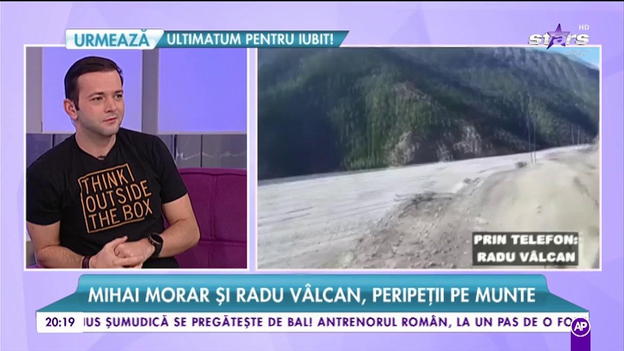 Radu V&acirc;lcan, &icirc;n pericol? &bdquo;&Icirc;mi e frică de &icirc;nălțime&rdquo;